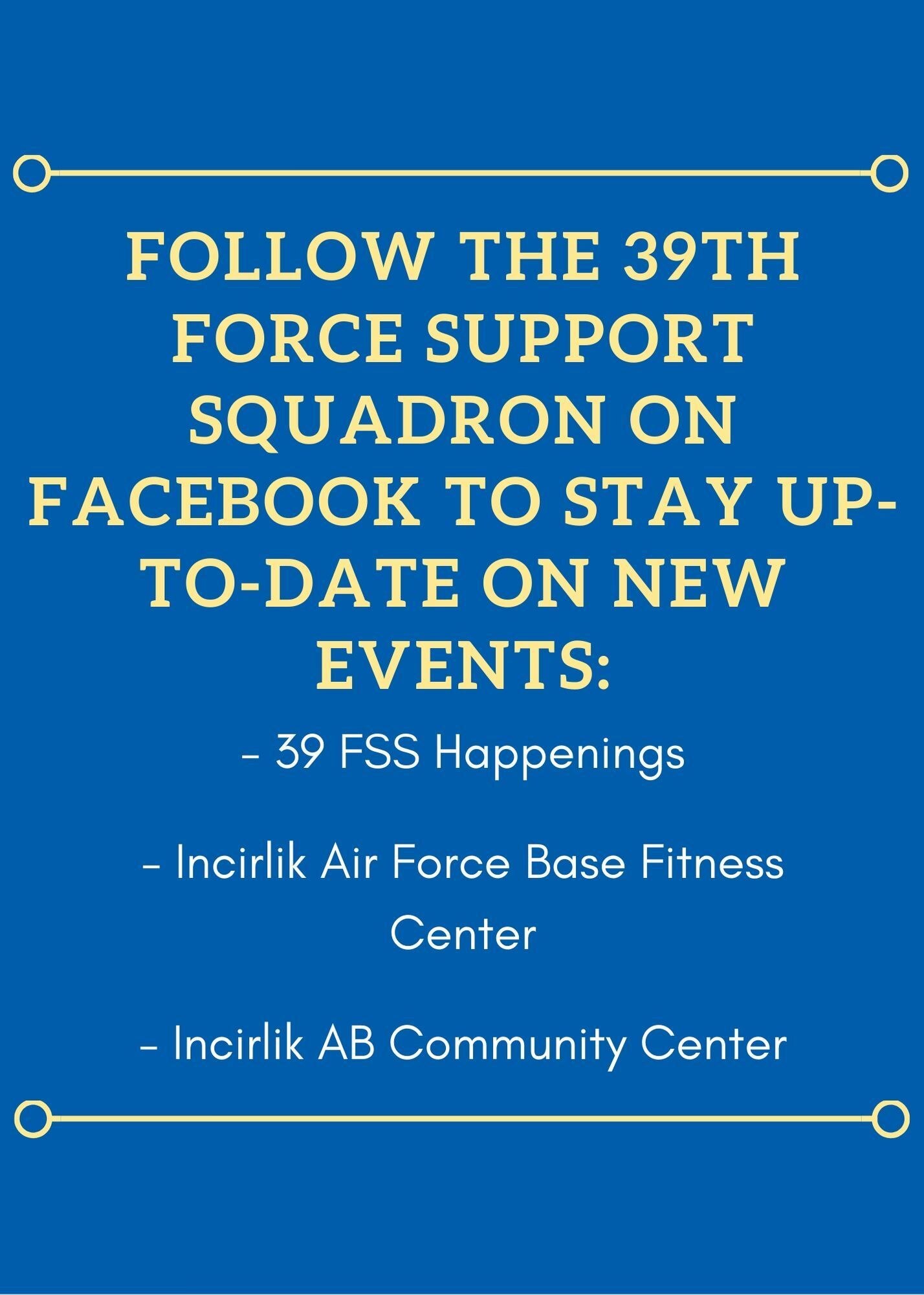 Graphic displaying 39th Force Support Squadron social media info