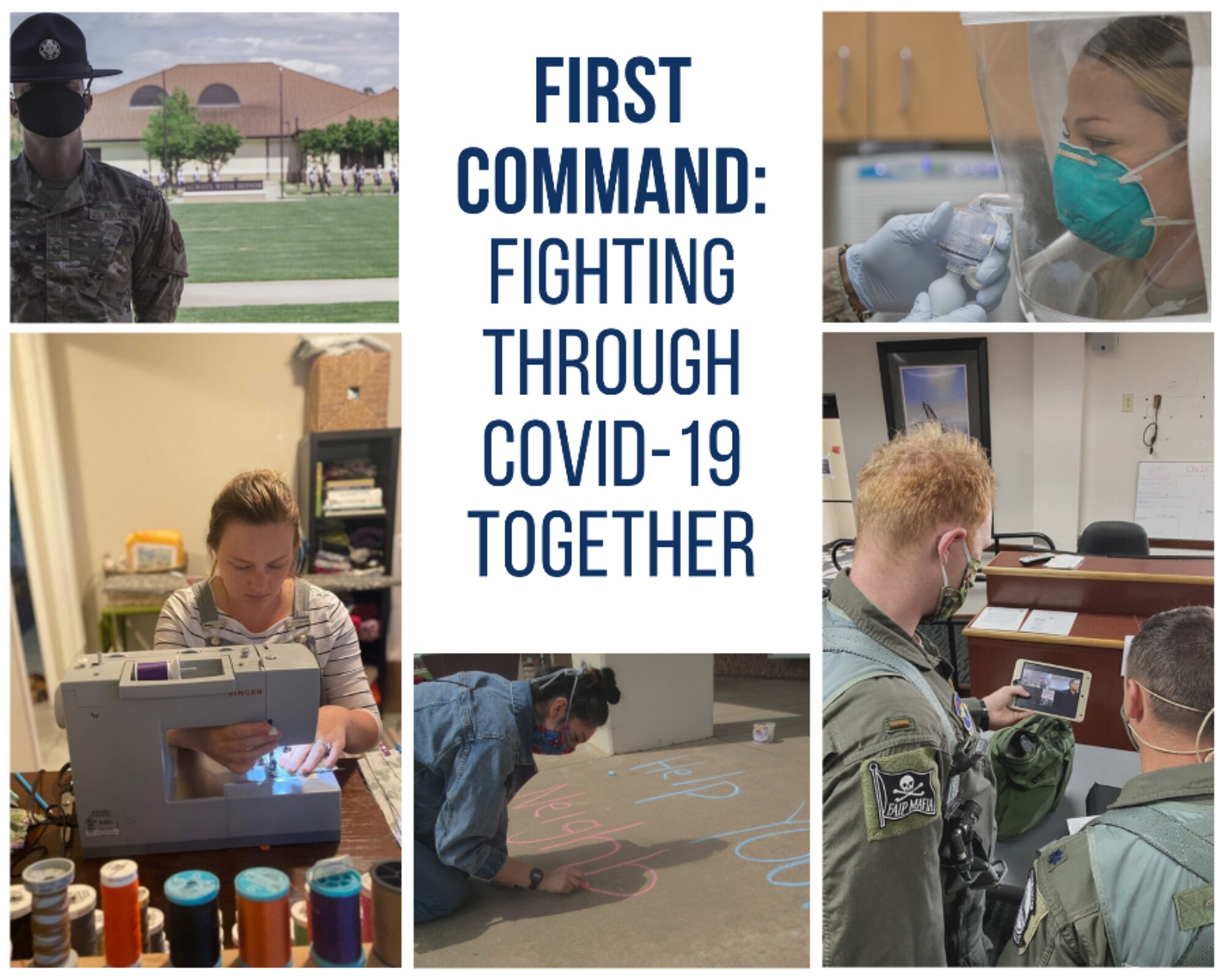 Air Education and Training Command is promoting participation in its #RiseUpAETC campaign to highlight positive stories of Airmen, their loved ones and other members of the community stepping up in the current fight against COVID-19 to support one-another and the AETC mission.