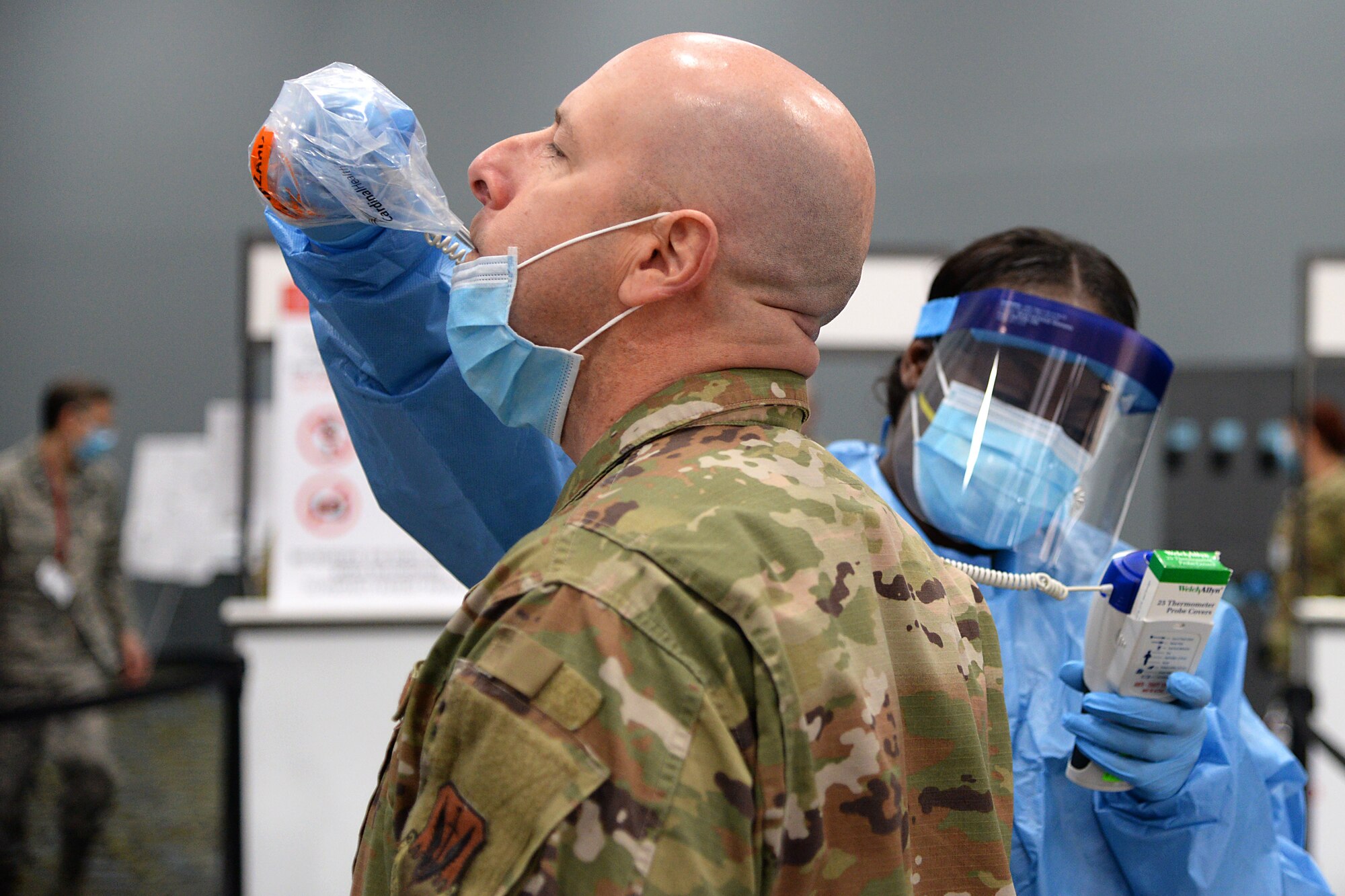 NJ National Guardsmen Operate at Federal Medical Station in Secaucus