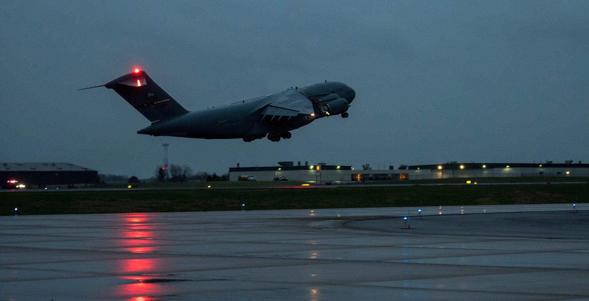 The 167th Airlift Wing transported just over 1 million COVID-19 test kits from Aviano Air Base, Italy to Memphis, Tenn., April 16, 2020. The test kits will be distributed throughout the nation.