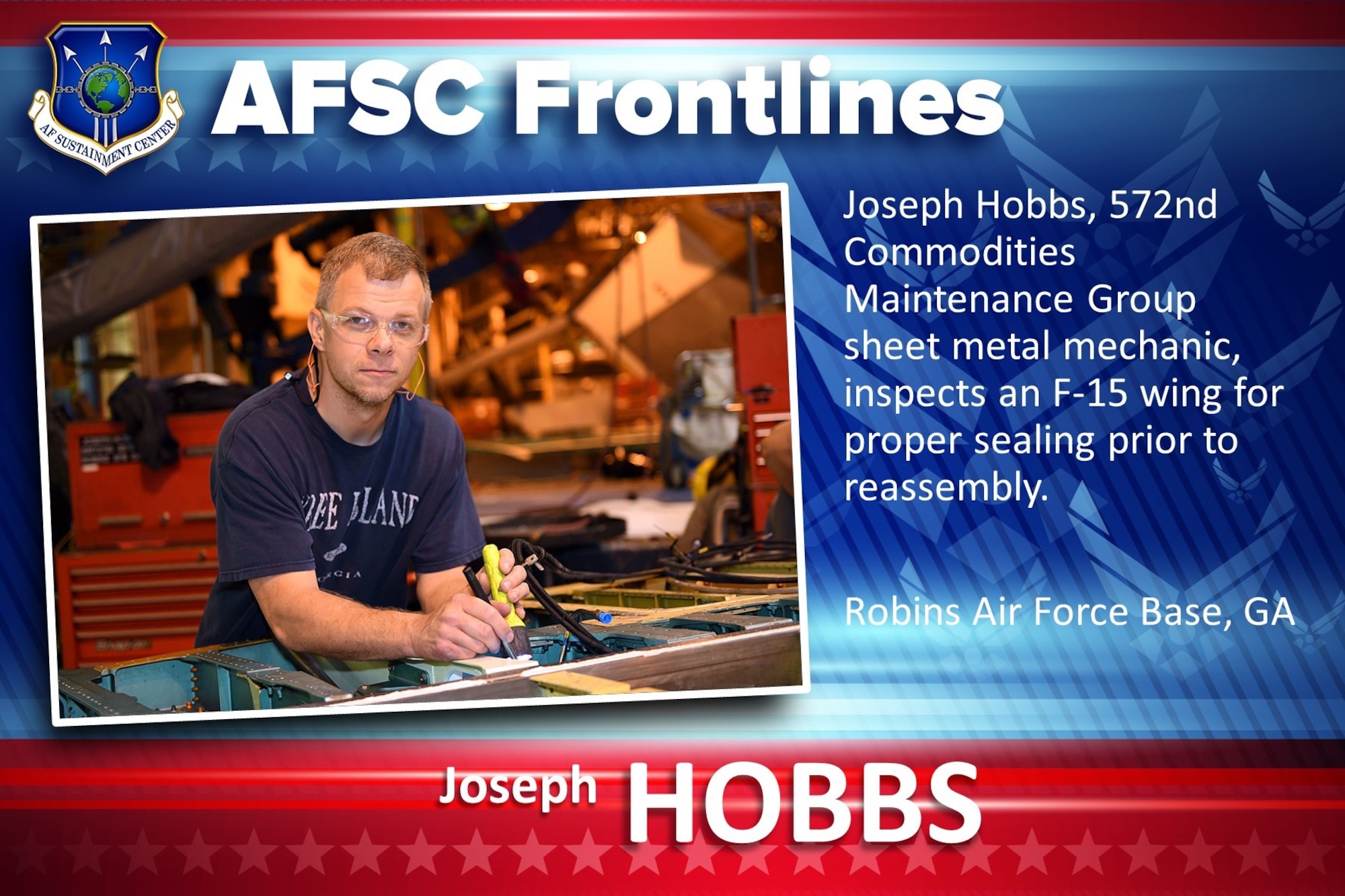 AFSC Frontlines: Joseph Hobbs