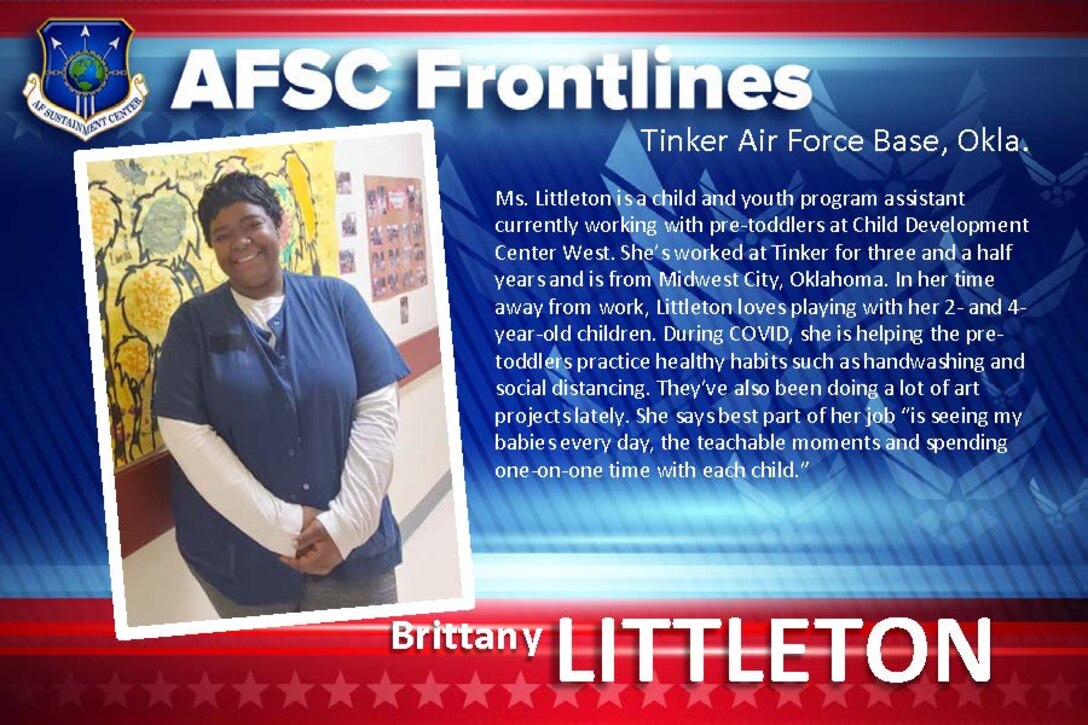 AFSC Spotlight: Meet Brittany Littleton