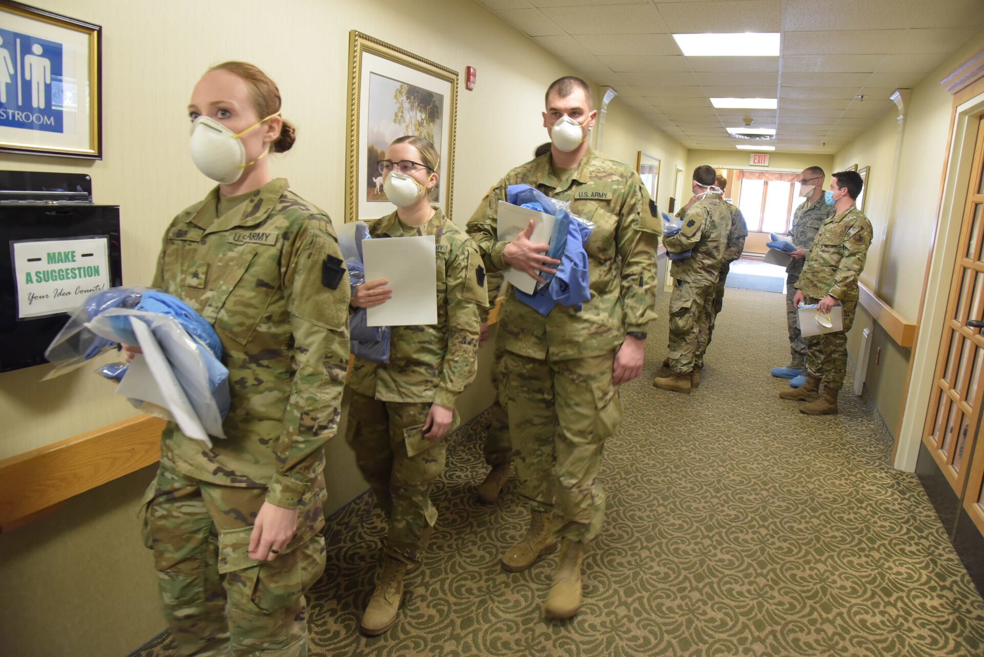 The Pennsylvania National Guard deployed a Joint Force Medical Strike Team to assist at a rehab and nursing home in Delaware County starting April 18.