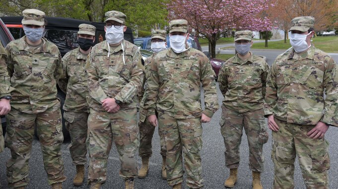The Pennsylvania National Guard deployed a Joint Force Medical Strike Team to assist at a rehab and nursing home in Delaware County starting April 18.