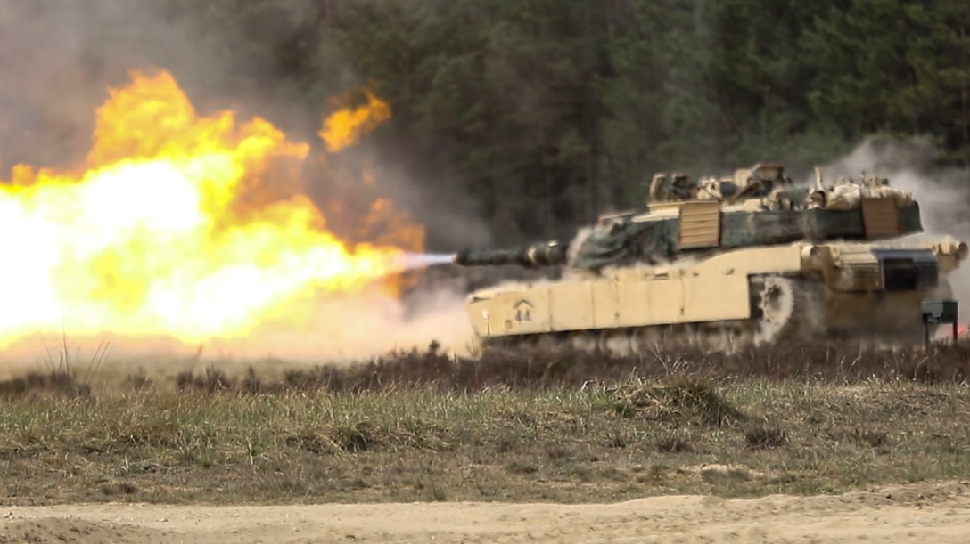 3rd Infantry Division Tank Gunnery in Poland