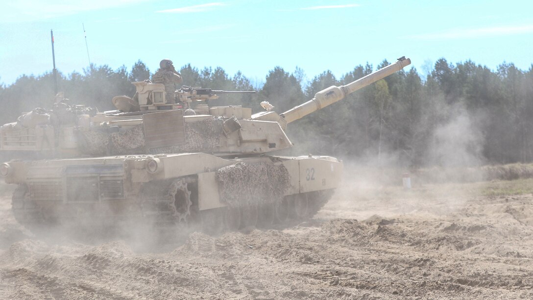 3rd Infantry Division Tank Gunnery in Poland