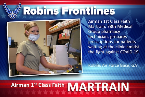 Robins Frontlines: Airman 1st Class Faith Martrain