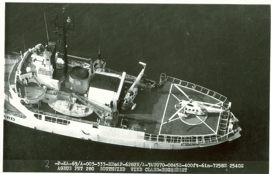 A photo of the Coast Guard icebreaker CGC Southwind.