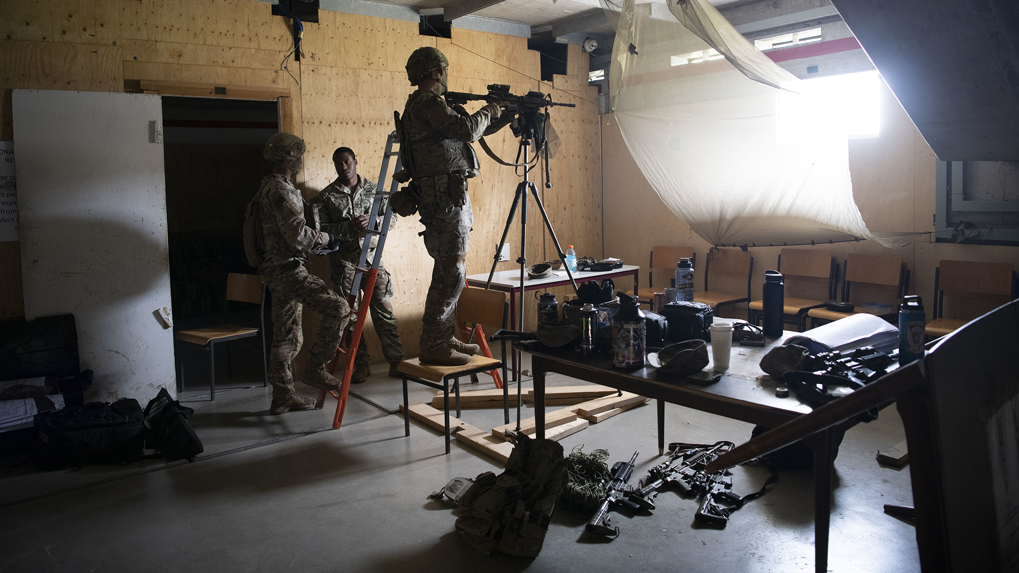 173rd Airborne Brigade surveillance training exercise