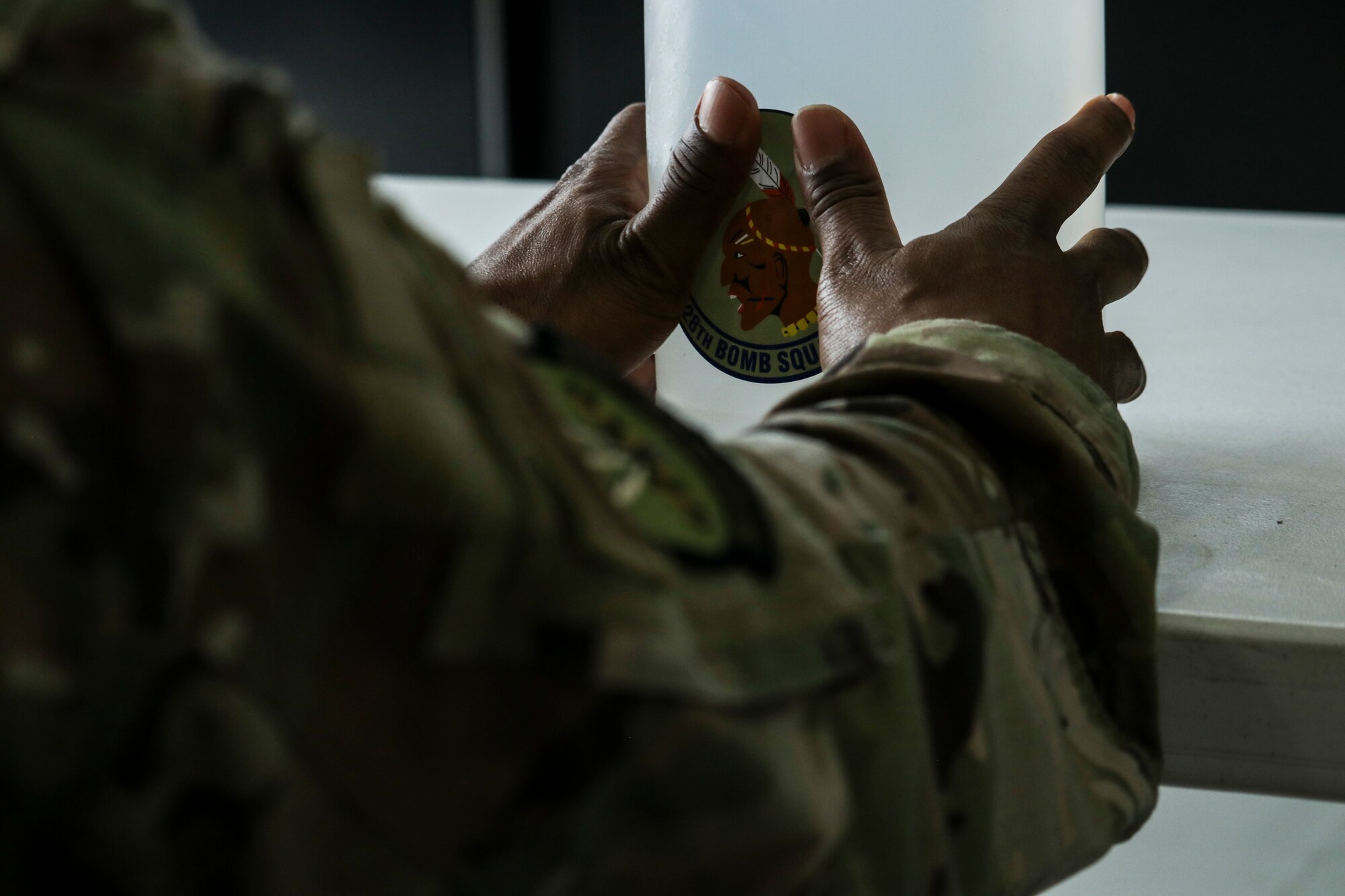 Dyess Airmen create hand sanitizer