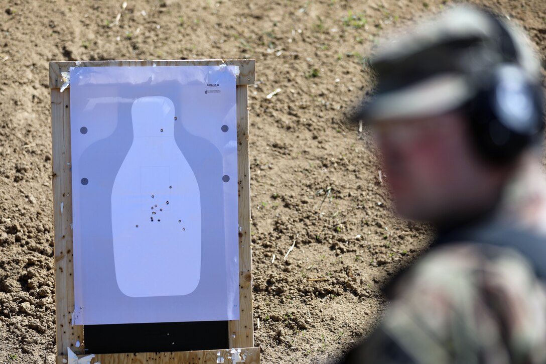 KFOR RC-E TF MP Soldiers qualify at range