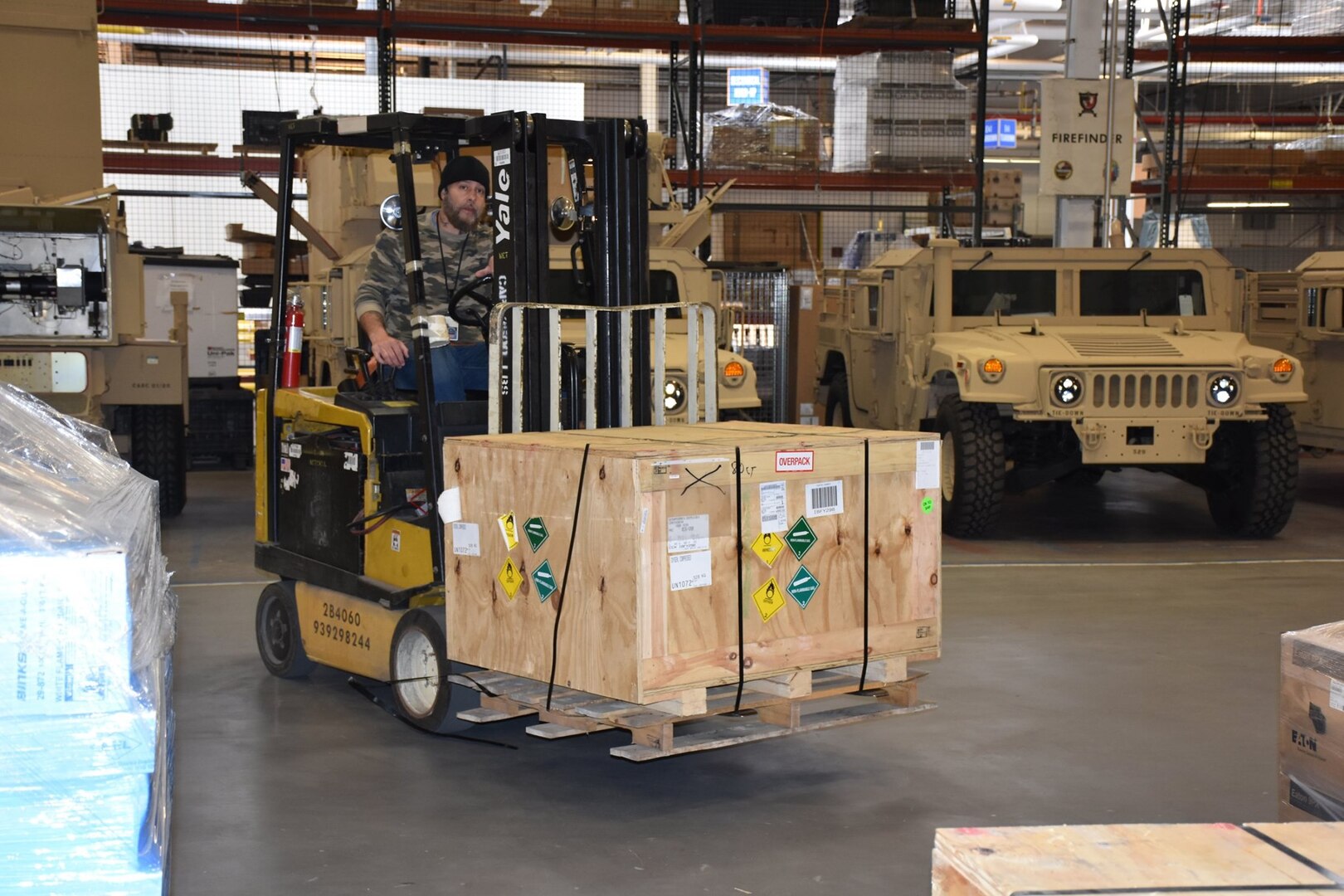 DLA Distribution Tobyhanna provides oxygen tanks for hard-hit COVID-19 cities