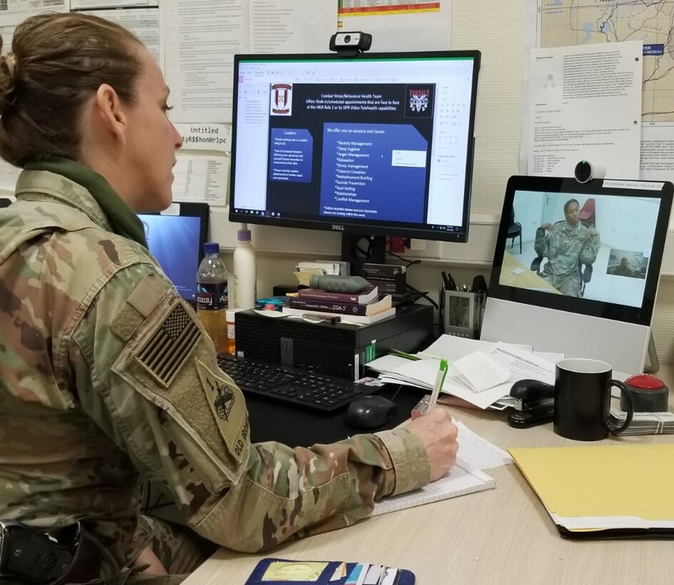 With COVID protective measures impacting Servicemembers both CONUS and OCONUS, the 528th Combat Operations Stress Control team expanded its tele-behavioral health capabilities as a viable alternative to face-to-face behavioral health care.