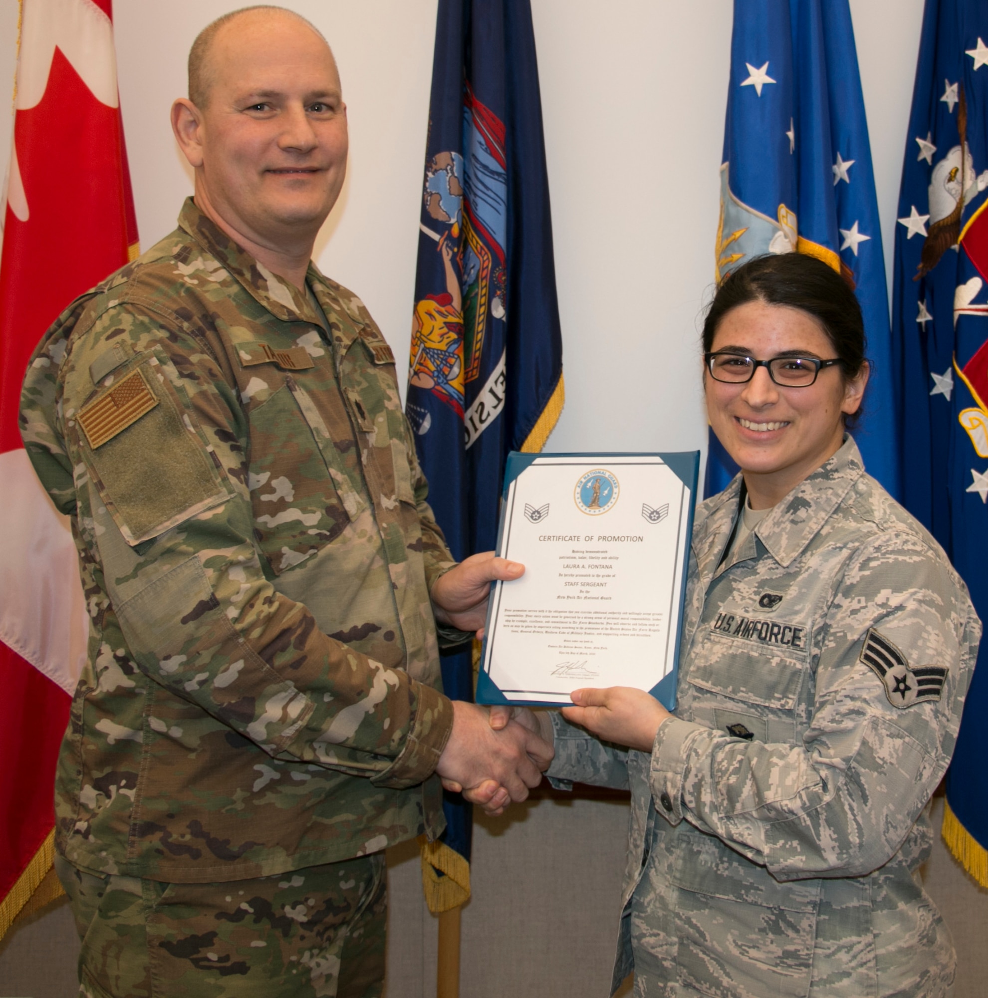 Fontana Promoted to Staff Sgt