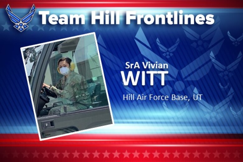 Team Hill Frontlines: Senior Airman Viviana Witt