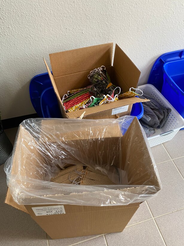 Masks donated by CoverCraft Industries. (Courtesy photo)