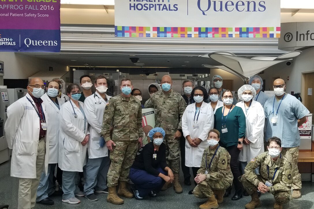 807th Medical Command (Deployment Support) at NYC hospital