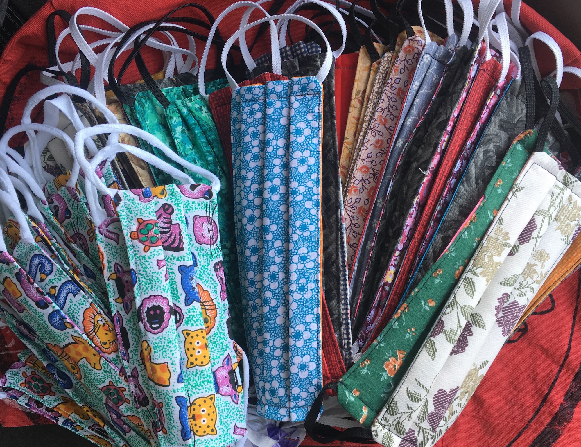 Masks donated by Auntie Pam's Closet. (Courtesy photo)