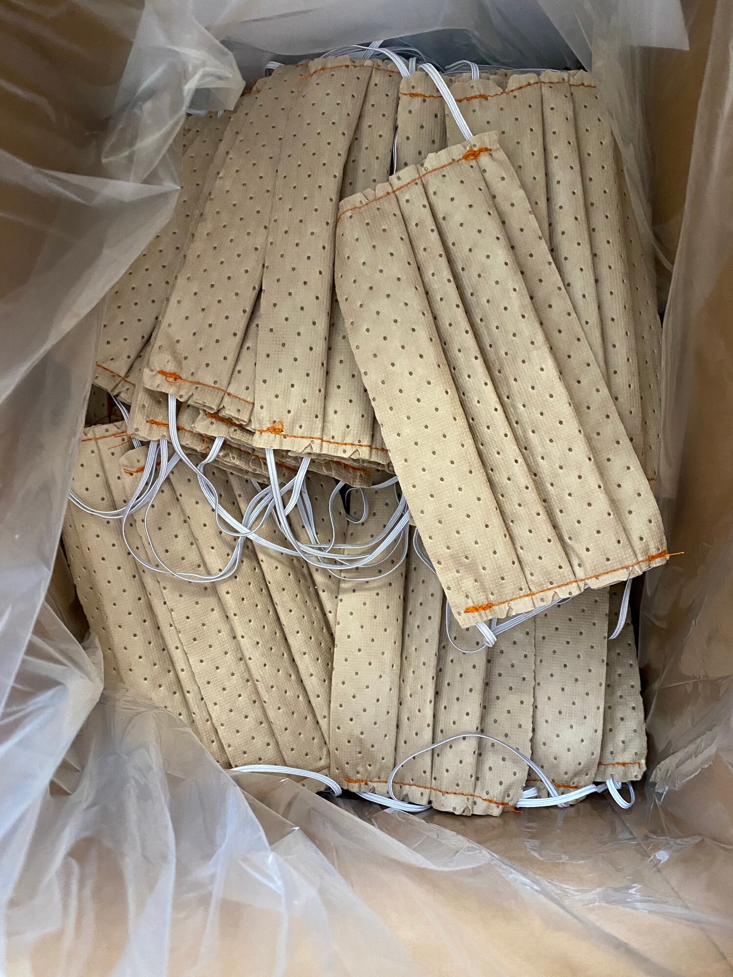 Masks donated by CoverCraft Industries. (Courtesy photo)
