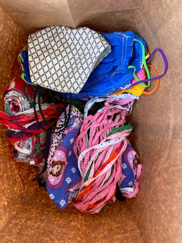 Masks donated by Auntie Pam's Closet. (Courtesy photo)