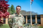 West Virginia National Guard aviator Warrant Officer Dana J. Dandeneau is serving with the West Virginia Department of Health and Human Resources (WVDHHR) Division of Infectious Disease Epidemiology (DIDE) during the ongoing COVID-19 pandemic response efforts, April 16, 2020, in Charleston, West Virginia. While  normally an aviator in uniform, Dandeneau is an Applied Epidemiology Fellow at the Council of State and Territorial Epidemiologists (CSTE) in his civilian career, and is utilizing his unique skill set to serve West Virginia during the pandemic. (U.S. Air National Guard photo by Staff Sgt. Caleb Vance)