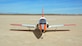 A Bob Violett Models ‘Renegade’ commercial, off-the-shelf, turbine-powered jet aircraft, is parked at a dry lake bed prior to a test flight at Edwards Air Force Base, March 4. The aircraft will be used as an autonomous software test bed by the 412th Test Wing's Emerging Technology Combined Test Force. (Air Force photo by Chris Dyer)