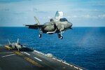 USS America, 31st MEU with F-35B fighter Aircraft Operate in South China Sea