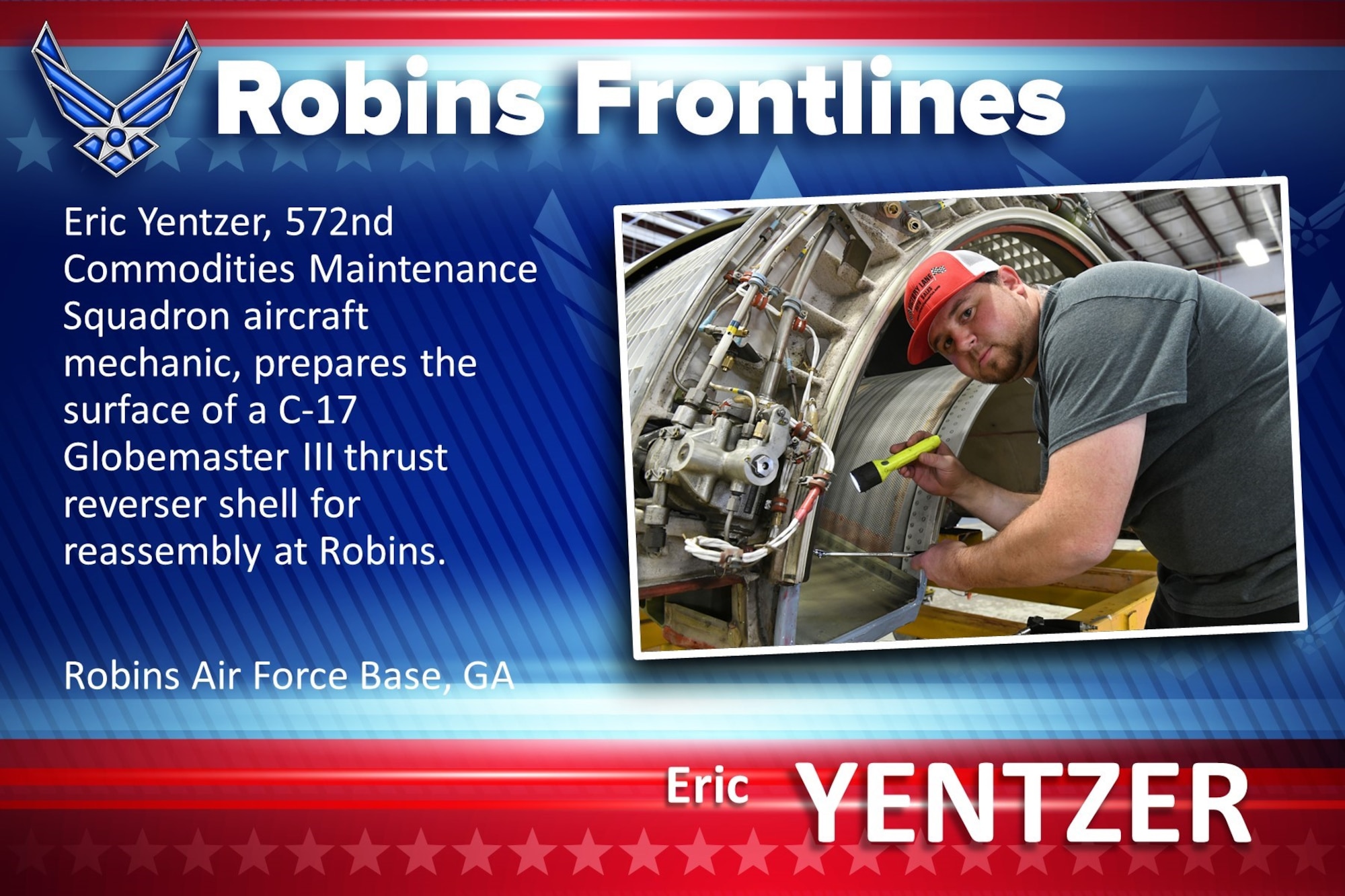 Robins Frontlines: Eric Yentzer