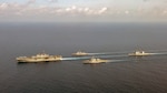 U.S. Navy, Royal Australian Navy Team Up in South China Sea