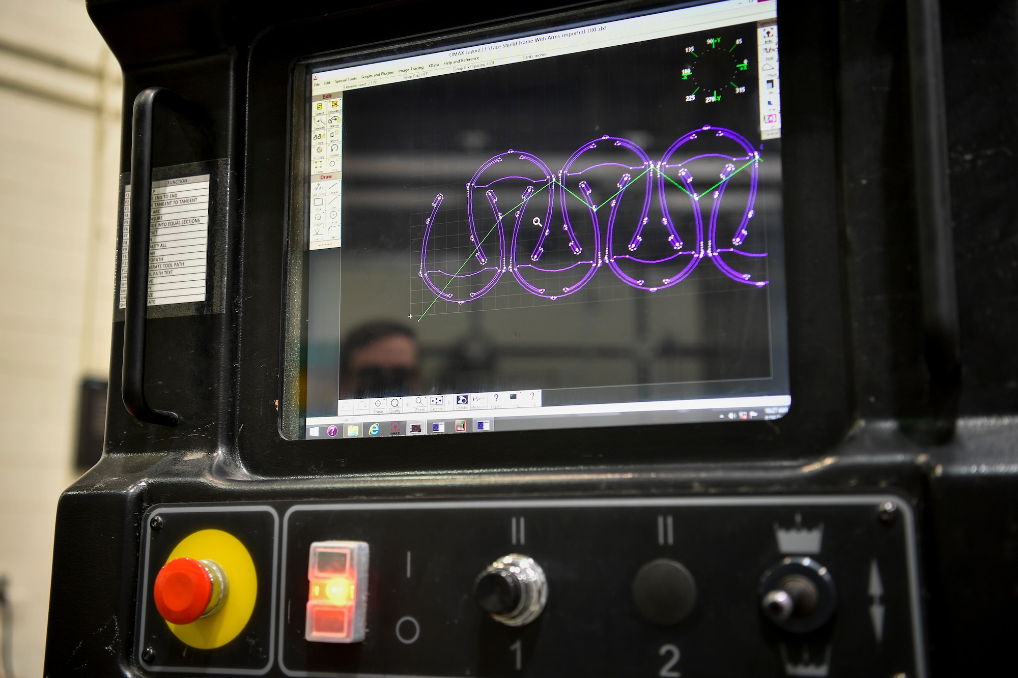 A photo of a computer drafted model.