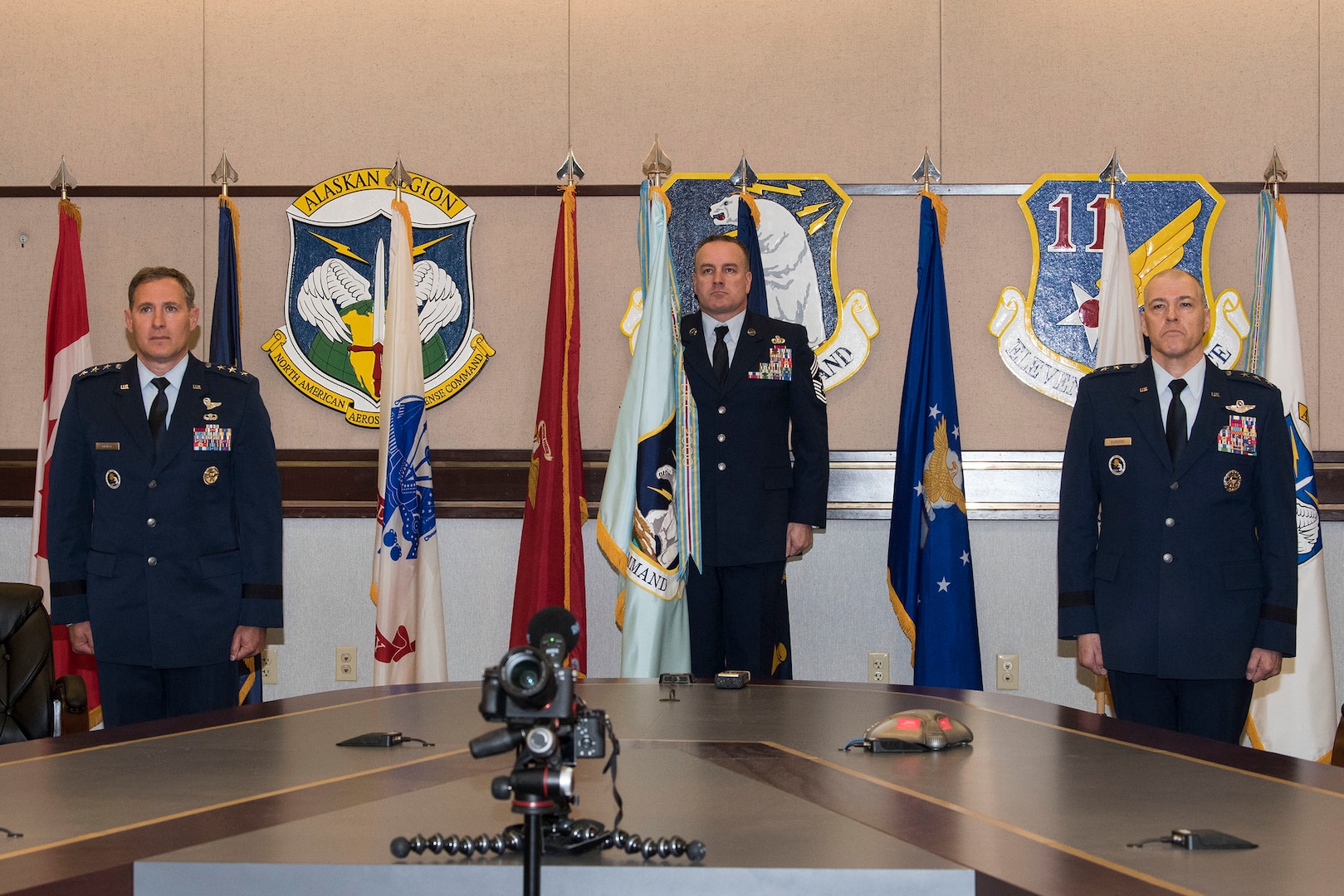 Alaskan Norad Command Region, Alaskan Command, and Eleventh Air Force Welcomes New Commander