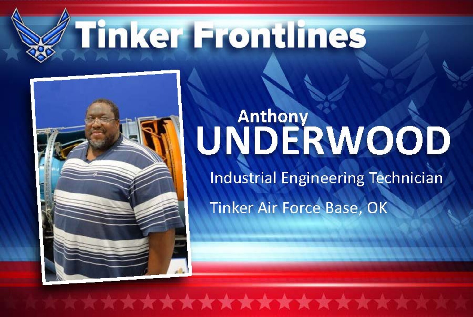 Tinker Frontlines: Meet Anthony Underwood