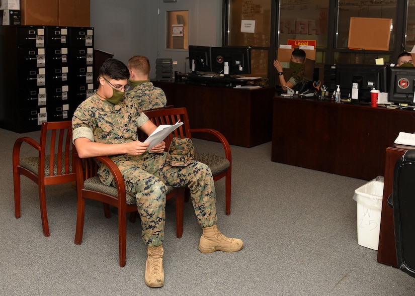 Marine Corps Detachment complies with COVID-19 prevention > Goodfellow ...