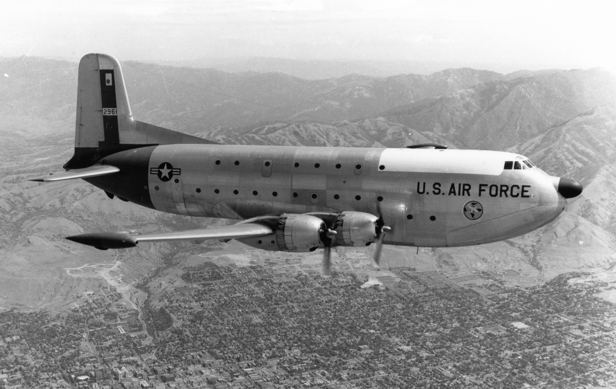 The 28th Military Airlift Squadron flew the Douglas C-124 Globemaster II while a tenant unit at Hill AFB for nearly two decades, from 1953 to 1969.