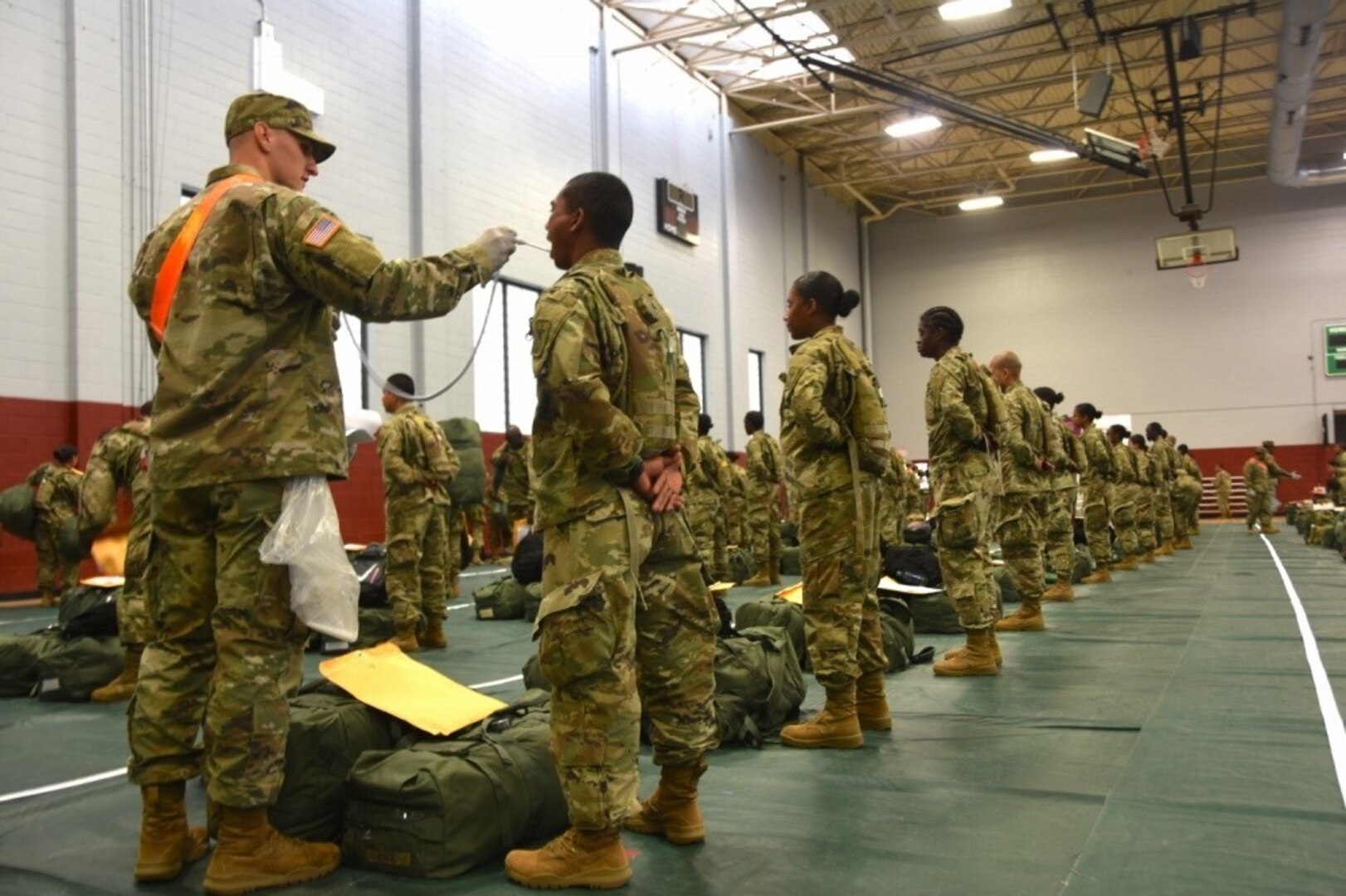 Basic Training Resumes after Pause, Nearly 1,000 Recruits Ship This Week