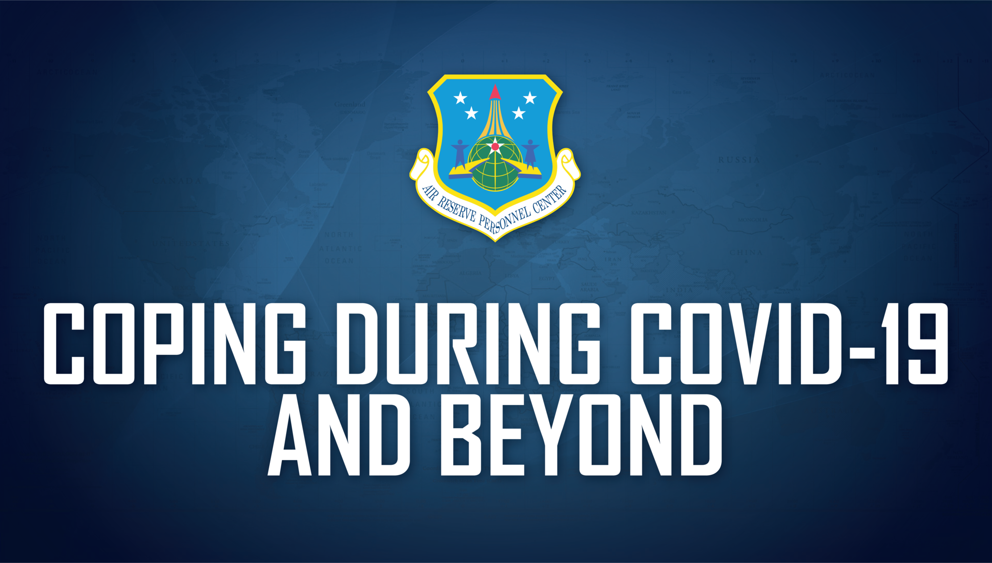 To help members navigate the uncharted waters of these times, HQ ARPC leadership teamed up with Chaplain Justin Combs, 566th Intelligence Squadron, to present a virtual coping course, which was held Friday, April 17th. Team members had the option to use video or audio to call in, connect with one another, and learn more about coping in all types of stressful situations - not just COVID-19.