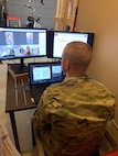 Students in the U.S. Army Recruiting and Retention College’s Station Commander Course virtually reported April 20 for the school’s first-ever distance learning course.