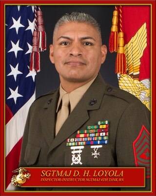 Inspector-Instructor Sergeant Major, 4th Tank Battalion