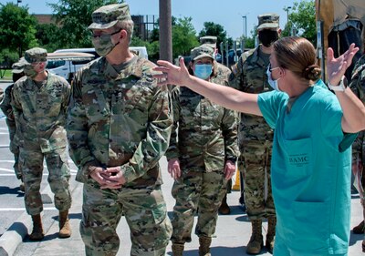 Army Chief Of Staff Sgt Maj Of Army Visit Jbsa Fort Sam Houston