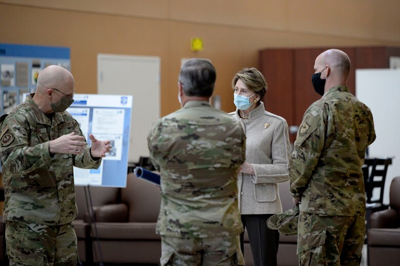 SECAF meets with AFMC
