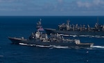 USS Roosevelt, USS Porter, USNS Supply PHOTOEX