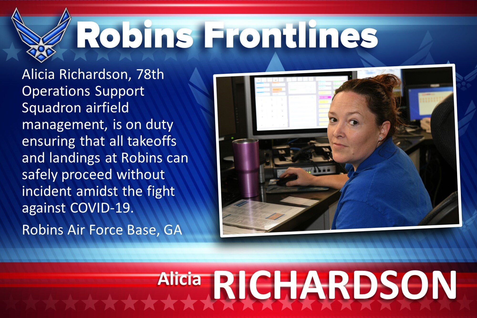 Robins Frontlines: Alicia Richardson
