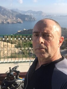 Jon Etxegoien overlooks the Port of Cartagena, Spain.