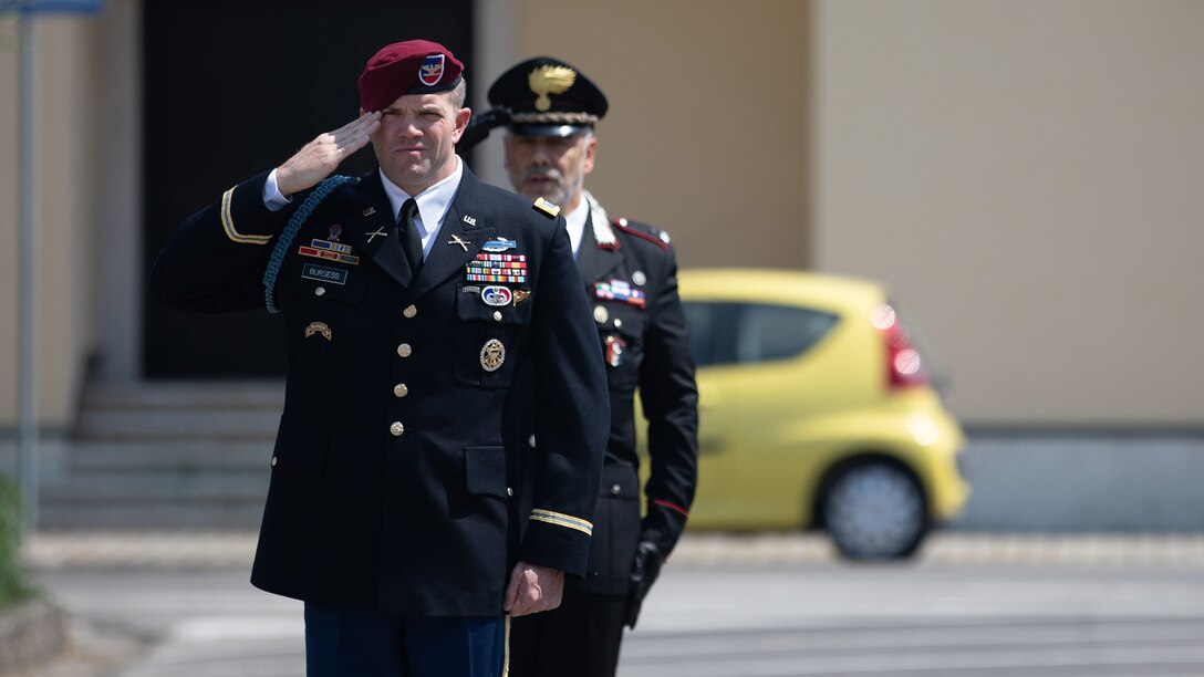 USAG Italy Commemorates Italy’s Liberation Day Memorial Observance