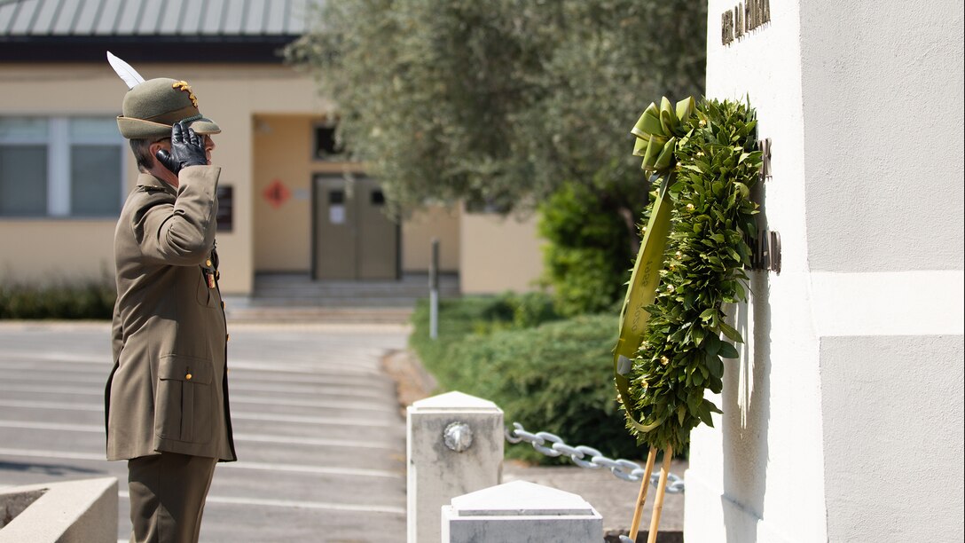 USAG Italy Commemorates Italy’s Liberation Day Memorial Observance