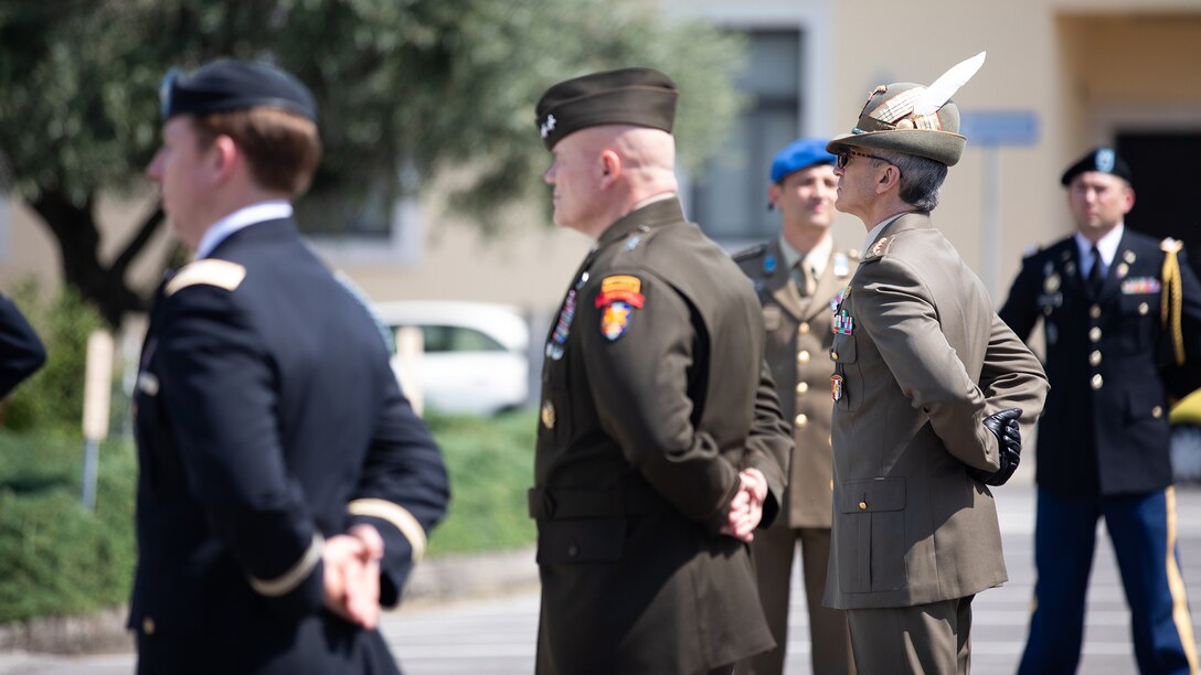 USAG Italy Commemorates Italy’s Liberation Day Memorial Observance