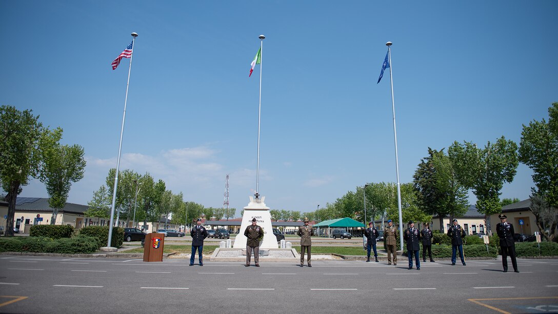 USAG Italy Commemorates Italy’s Liberation Day Memorial Observance