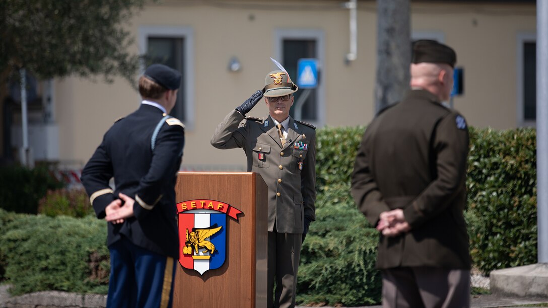 USAG Italy Commemorates Italy’s Liberation Day Memorial Observance