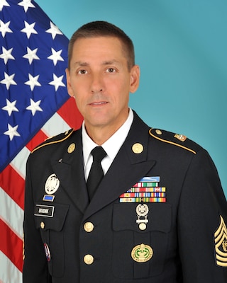 Command Sergeant Major Robert Boudnik
