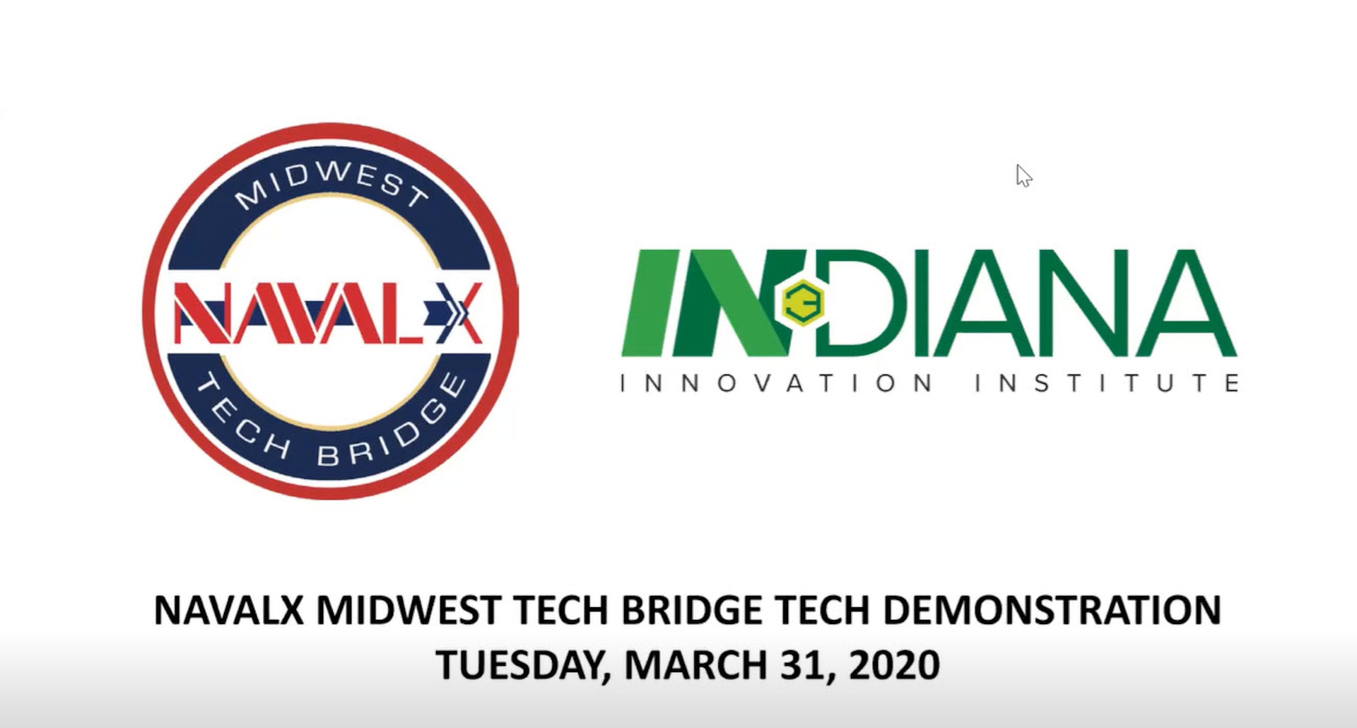 The NavalX Midwest Tech Bridge and Indiana Innovation Institute (IN3) hosted their first technology demonstration featuring companies across the Hoosier state.